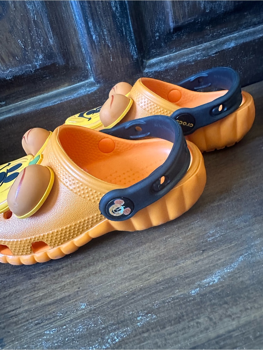 Disney Pumpkin Mickey Clog Sandals from Disneyland - Picture 11 of 14